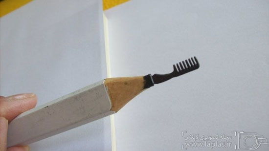 عکس: سازه های باورنکردنی از جنس مداد!