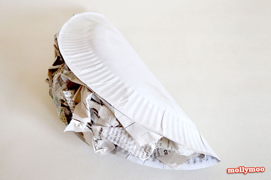 کاردستی: درست کردن جوجه با بشقاب کاغذی