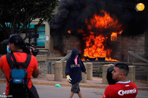 آتش زدن سفارت آمریکا در هندوراس