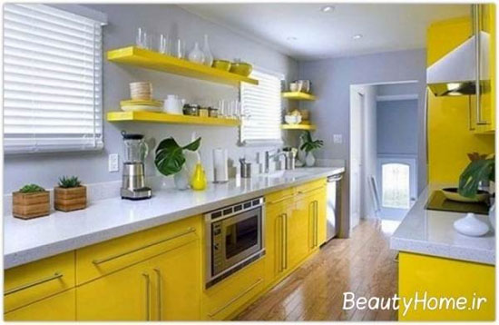 آشپزخانه زرد؛ آرامش، نشاط، تقویت حافظه