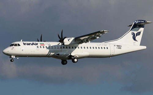 دو فروند هواپیمای برجامی ATR72، در آشيانه هما