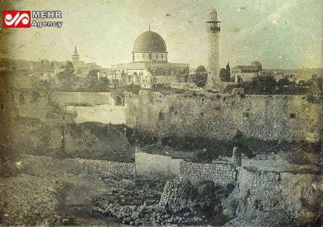 نخستین عکس ثبت شده از بیت المقدس