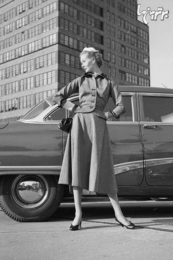 مد و طراحی لباس زنان در سال 1950