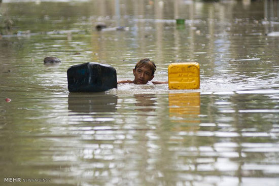 خسارات باران های موسمی در آسیا