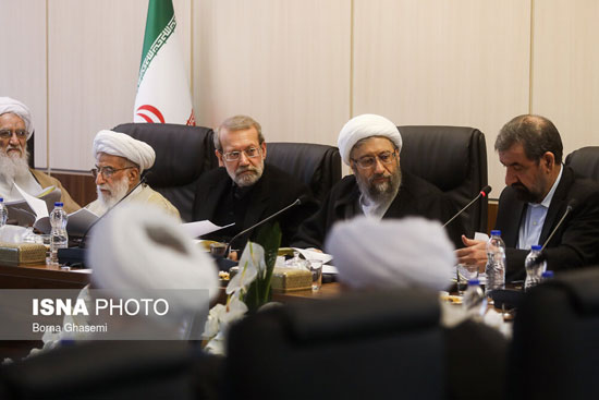 جلسه مجمع با ریاست لاریجانی و غیبت احمدی نژاد