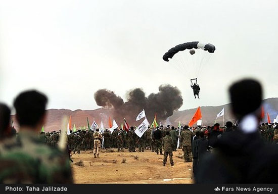 آزادسازی نمادین قدس در مانور سپاه +عکس