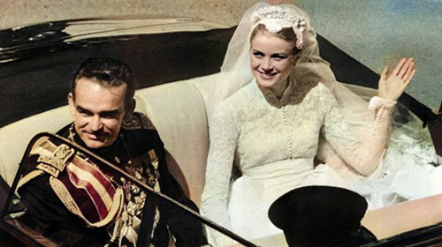 ۶۵سالگی عروسی قرن؛ شاهزاده موناکو و گریس کلی