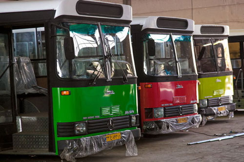 اتوبوس‌های فعال در اتوبوسرانی معاینه فنی دارند