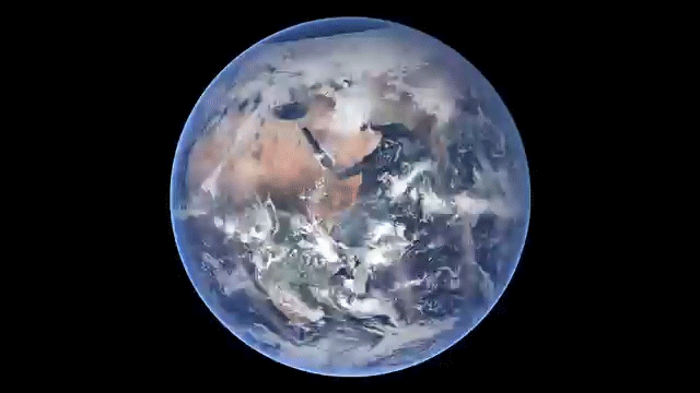 تصویر متحرک حیرت انگیز از ناسا