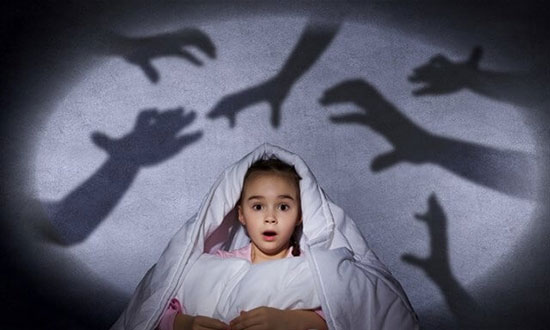 وقتی کودک از تاریکی می‌ترسد...