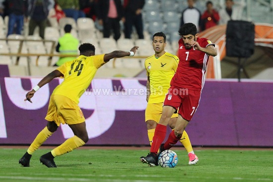 پیراهن مسعود شجاعی بر تن ستاره جوان