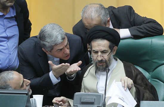 عصبانیت وزیر 3 کارته روحانی +عکس