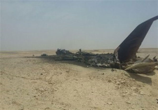 سقوط یک فروند جنگنده در اصفهان