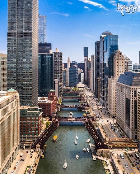 شیکاگو را از زاویه ای ببینید که هرگز ندیده اید