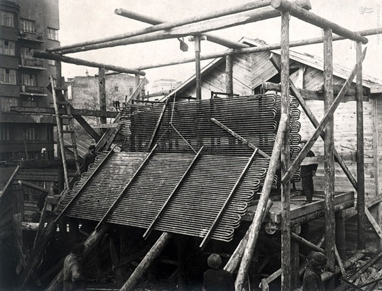 عکس: ساخت متروی مسکو در سال ۱۹۳۵