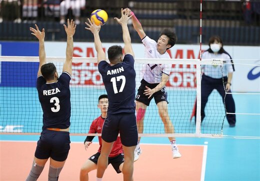 ایران در والیبال قهرمانی آسیا به چین رسید