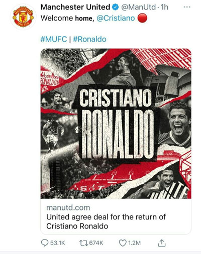 رونالدو، رکورد مسی را شکست