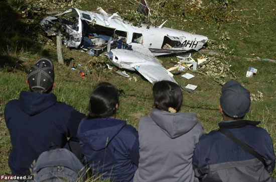 عکس: سقوط هواپیما سر صحنه فیلم تام کروز