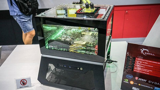 کیس‌های رایانه‌ای جذاب در نمایشگاه کامپیوتکس