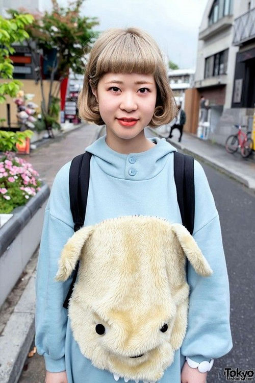 تیپ و آرایش عجیب دخترهای ژاپنی +عکس