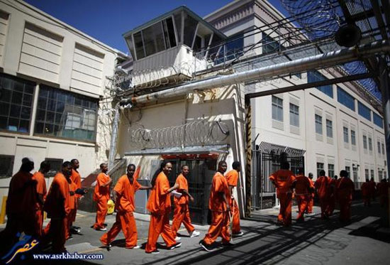 تصاویری جالب از داخل زندان های آمریکا