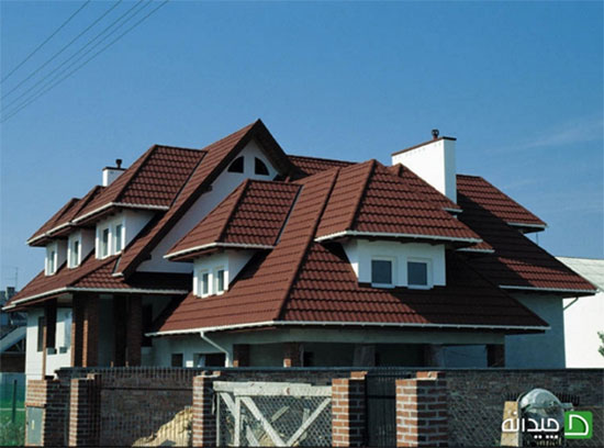 سقف شیب دار و روش اجرای آن در ساختمان