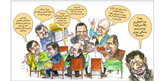 طنز؛ خسته نباشيد احمدي‌نژاد به دولت!