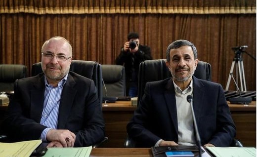 پس‌لرزه‌های ادامه‌دار دیدار قالیباف و احمدی نژاد