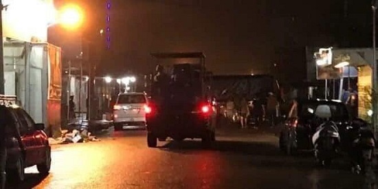 درگیری اطراف میدان تحریر بغداد