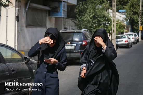 حال و هوای تهرانی‌ها در گرمای داغ پایتخت