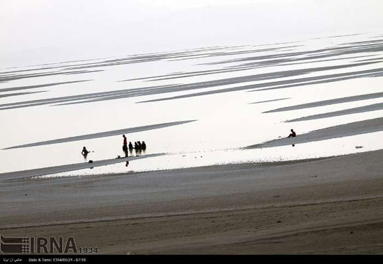 تصاویری از آخرین وضعیت دریاچه ارومیه