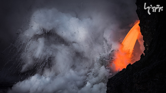 شکوه و زیبایی آتشفشان را در این عکس‌ها ببینید