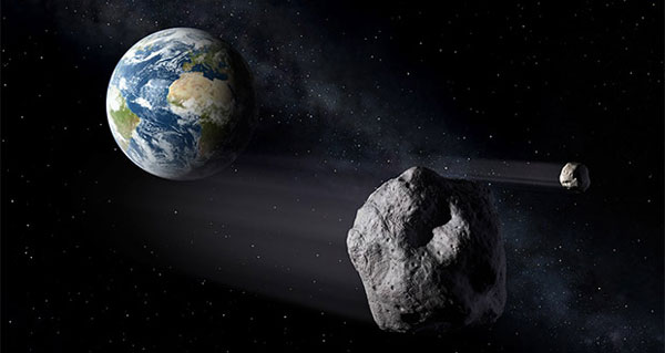 احتمال برخورد سیارک به زمین و نابودی نژاد بشر