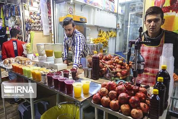 حال و هوای بازار بزرگ تهران: آرام و کمی تَر