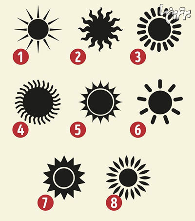 تست شخصیت‌شناسی؛ کدام خورشید را انتخاب می‌کنید؟