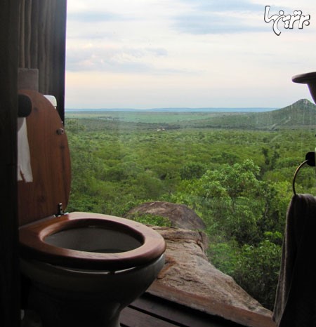 خوش منظره ترین توالت های جهان!