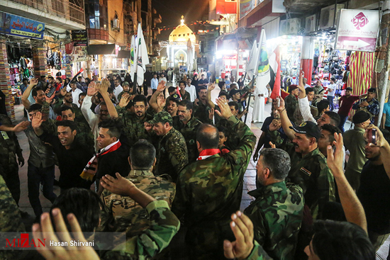 جشن آزادسازی موصل در نجف اشرف