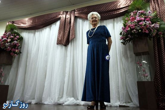ملکه زیبایی 87 ساله! +عکس