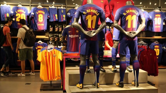 آغاز فروش لباس ستاره جدید بارسلونا