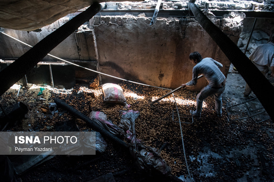 آتش‌‌سوزی در بازار برنج تهران