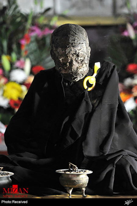 عکس: مومیایی یک راهب چینی