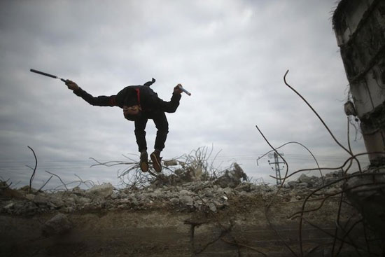 نینجا های غزه چگونه اند؟! +عکس