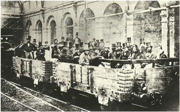 عکس: اولین قطار زیرزمینی دنیا، سال 1862
