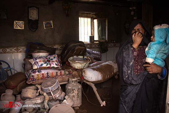 خسارت های سیل در فهرج کرمان