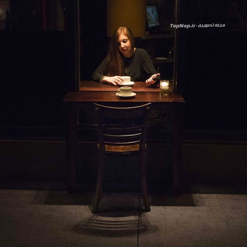 میز چایخوری غیر عادی در آمریکا +عکس