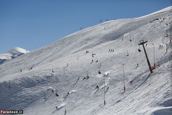 گزارش تصویری الجزیره از اسکی در«دربندسر»
