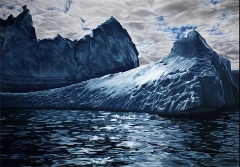 نقاشی‌های واقعی یخی