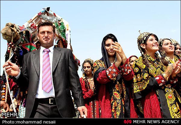 گزارش تصویری: عروسی سنتی ترکمن