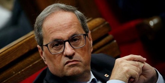رئیس منطقه کاتالونیای اسپانیا محکوم شد