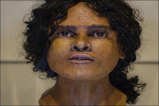 عکس: بازسازی چهره یک دختر 1800 ساله